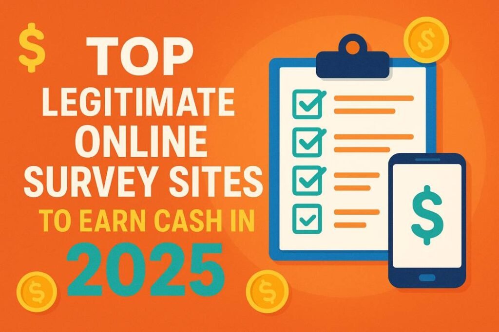 Top Legitimate Online Survey Sites to Earn Cash in 2025