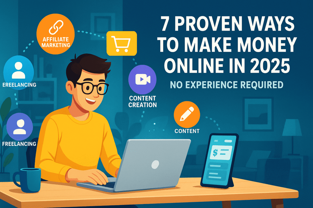 7 proven ways to make money online in 2025
