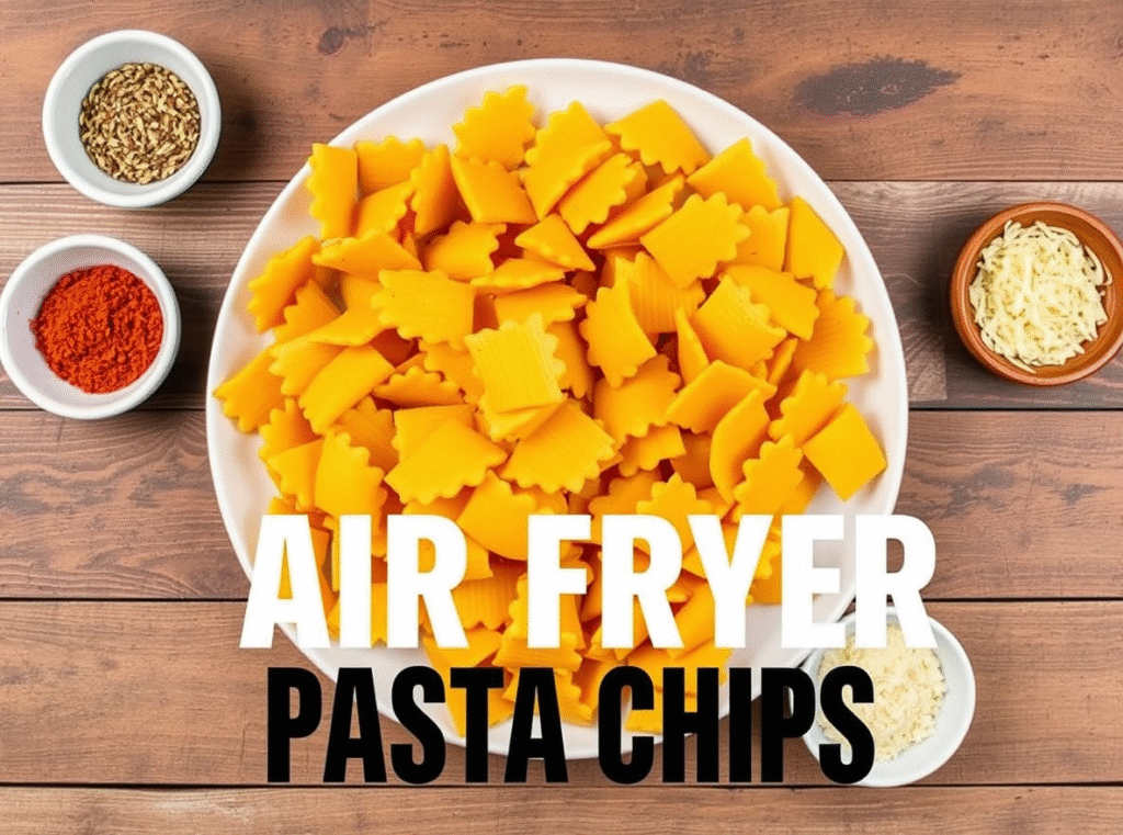 Air Fryer Pasta Chips – TikTok’s Crunchiest Snack in Just 15 Minutes