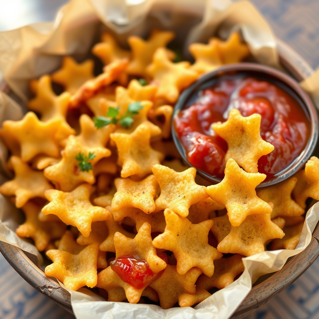 Air Fryer Pasta Chips