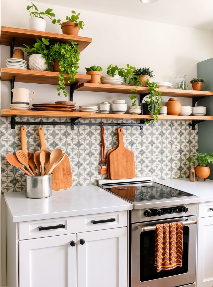 Boho Kitchen Touches