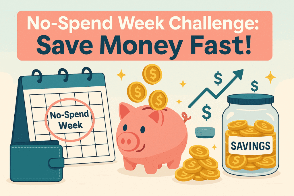 How to Do a No-Spend Week Challenge and Save Money Fast