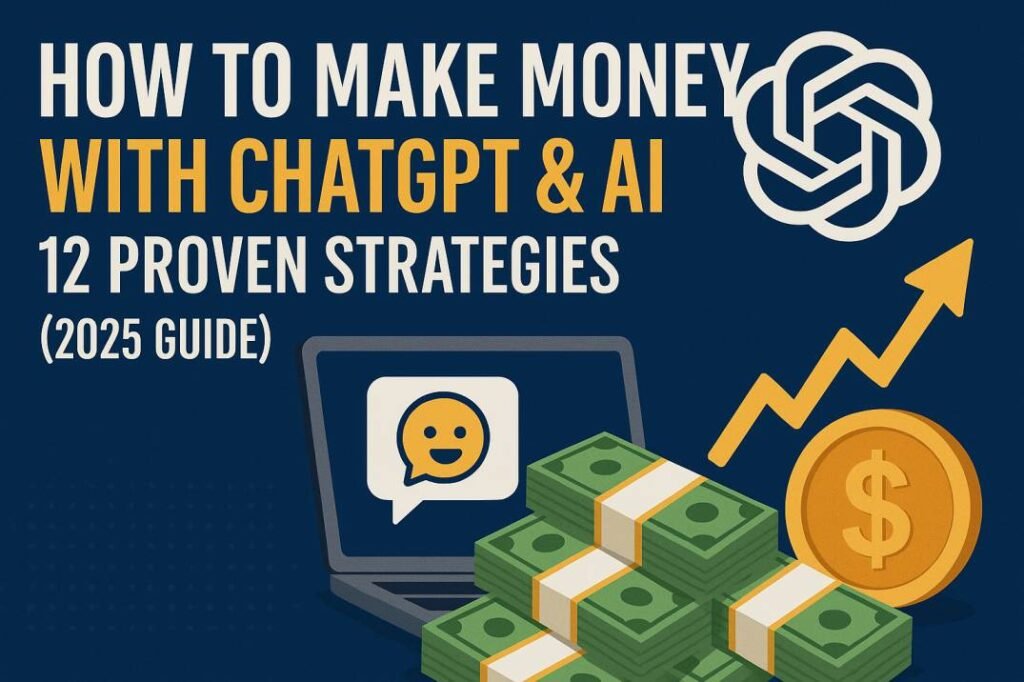 How to Make Money with ChatGPT & AI 12 Proven Strategies for Beginners (2025 Guide)