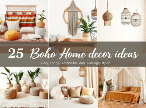 25 Boho Home Decor Ideas to Transform Your Space in 2025