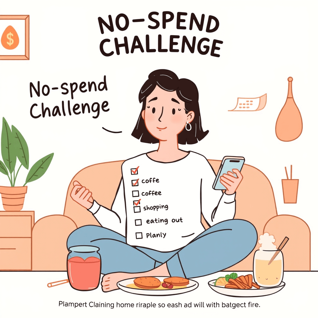 no spend challenge tips